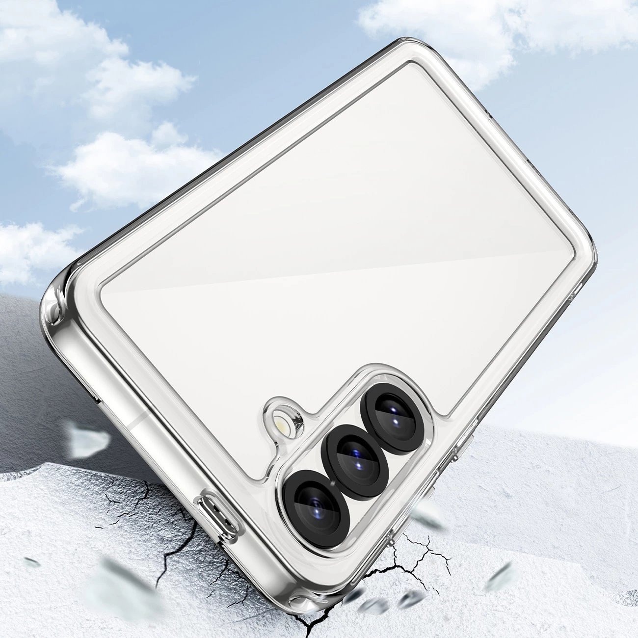 Mbështjellës Hurtel Outer Space Case për Nothing Phone 3a Pro, Transparent