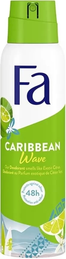 Dezodorant spray FA Caribbean Wave unisex 150ml