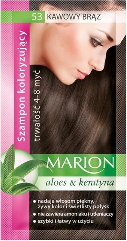 Shampon ngjyrues për femra Marion 53 Coffee Brown, 40ml