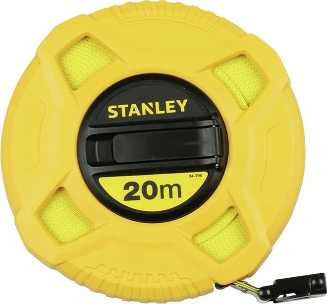 Shirit matës Stanley Fiberglas 20m, i verdhë/zi