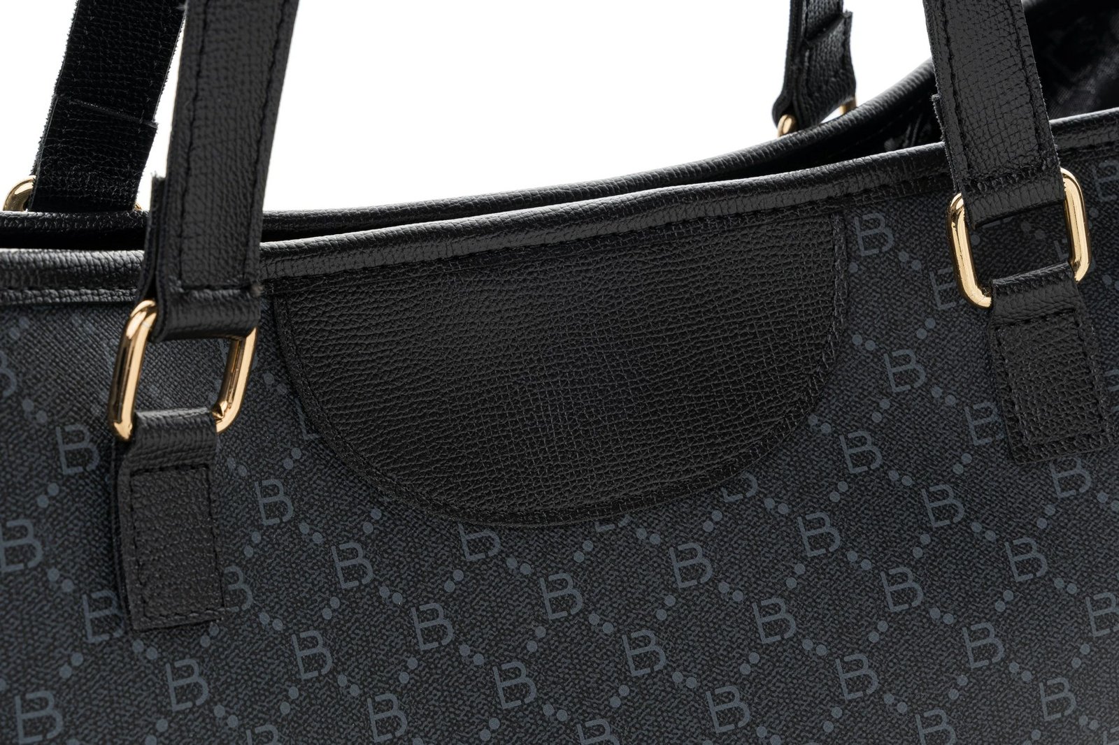 Çantë tote Lucky Bees, 355 v2, e zezë, gri