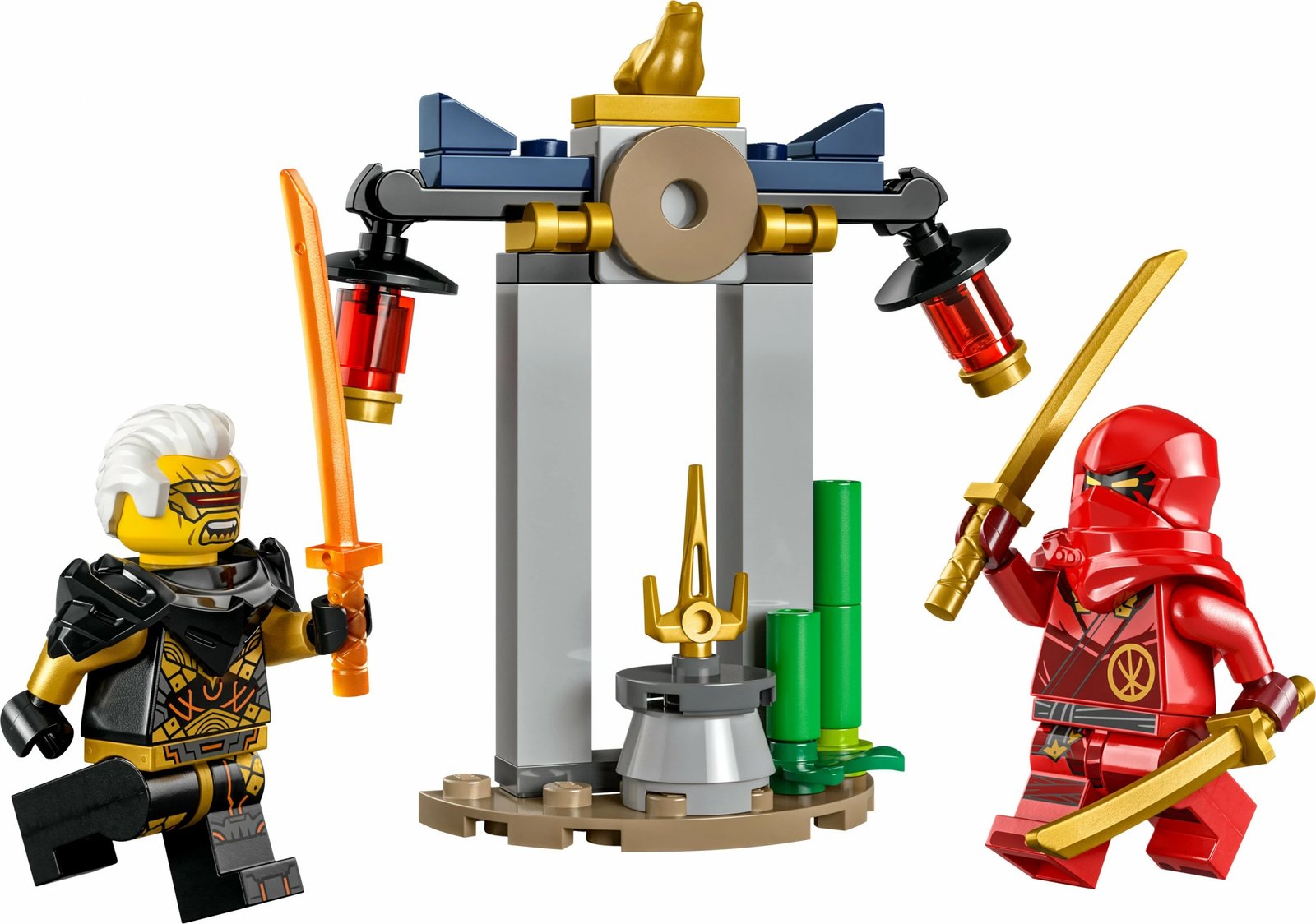 Set ndërtimi LEGO Ninjago 30650, Kai dhe Rapton, shumëngjyrësh