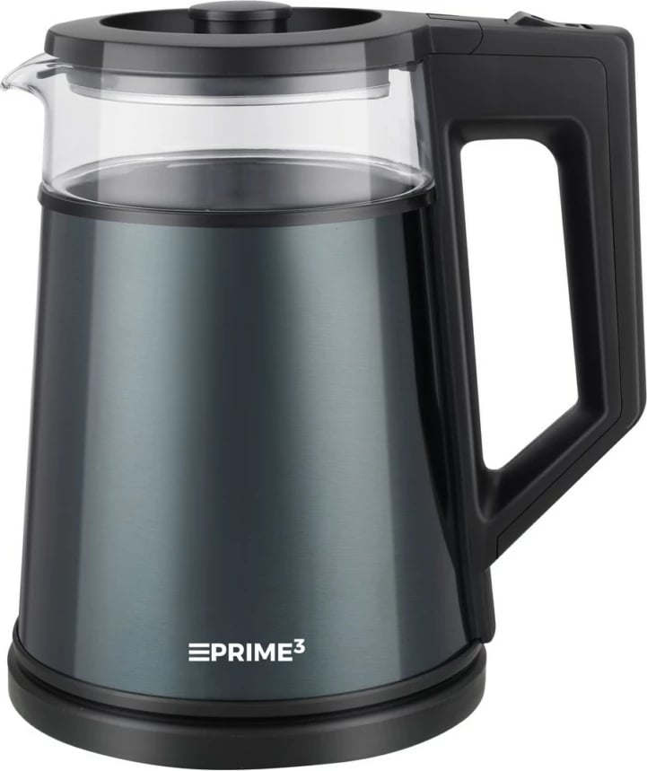 Ibrik elektrik PRIME3 SEK21, 1.2L, 1355W, Zezë/Grafit
