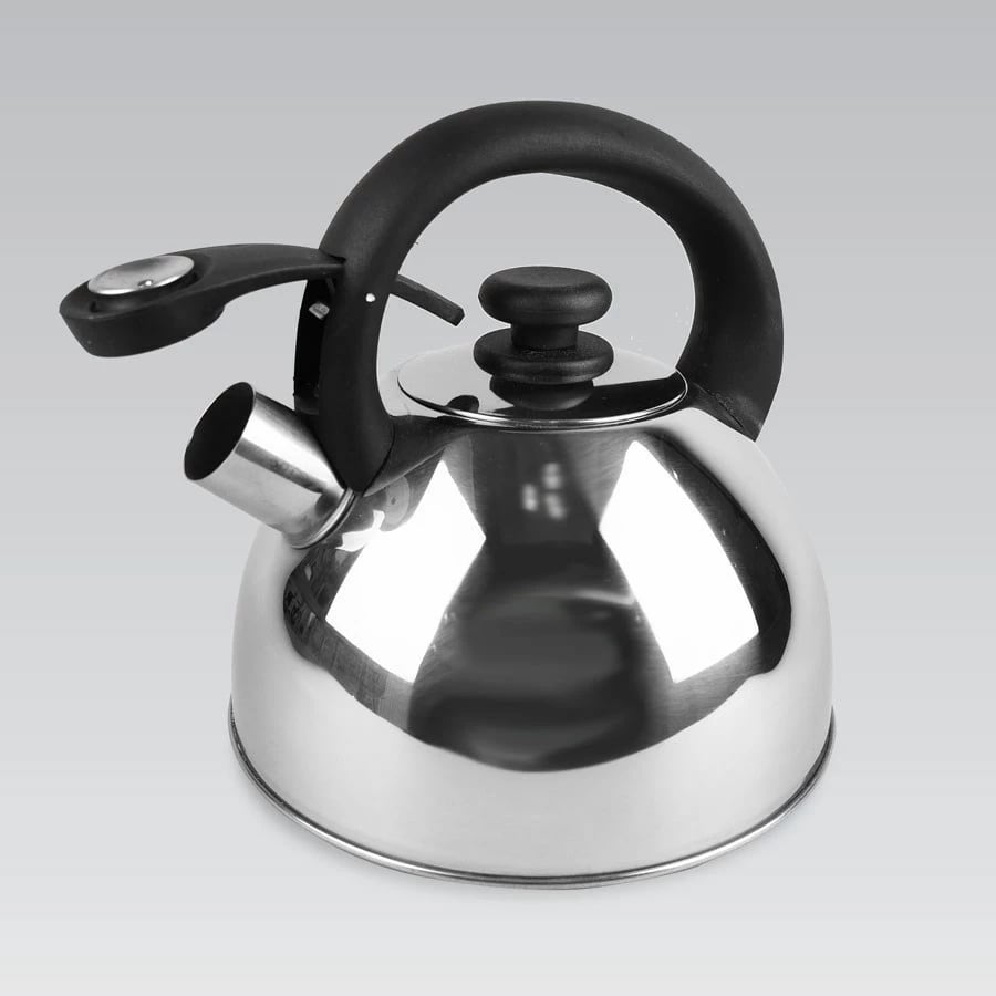 Ibrik çaji Maestro MR-1302, 2 L, çelik inox, dorezë e zezë