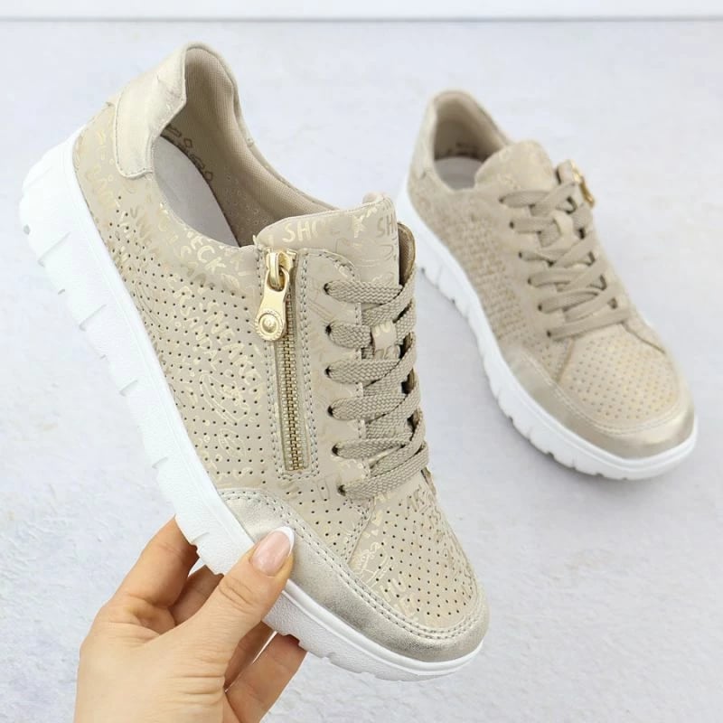 Atlete për femra Rieker, bezhë