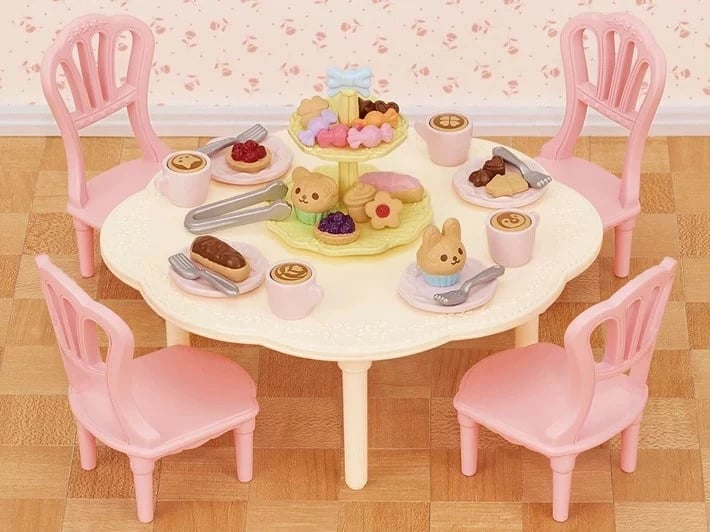 Set lodrash Sylvanian Families Sweets Party, EPOCH, 05742, shumëngjyrësh