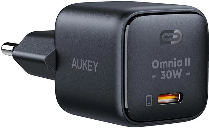 Karikues elektrik Aukey PA-B1L, USB-C, 30W, zi