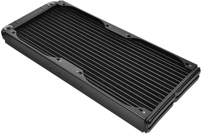 Radiator ftohje me ujë Thermaltake Pacific R360S, 360mm, 4x G 1/4", i zi