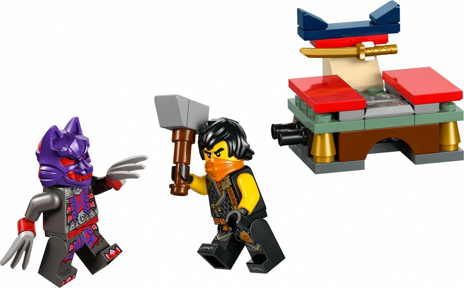 Set LEGO Ninjago 30675 Tournament Training Ground, 49 pjesë, për fëmijë