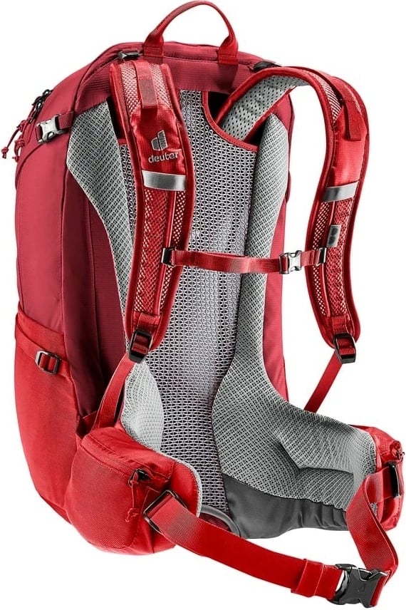 Çantë shpine Deuter Futura 27 për hiking, e kuqe