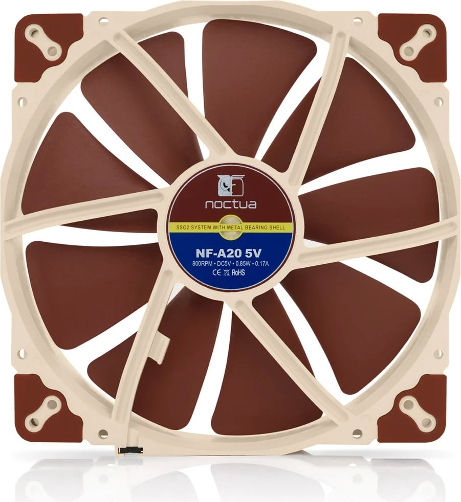 Ftohës Noctua NF-A20, 20cm, bronzë