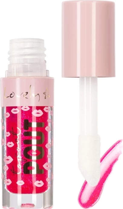 Buzëkuq top coat për femra Lovely Pout lip plumping top coat 04, 3g