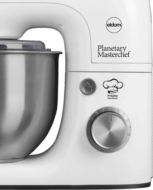 Mikser planetar ELDOM WRK1200, 800 W, Bardhë