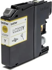 Toner Brother LC223Y, 550 faqe, Ngjyrë Verdhë