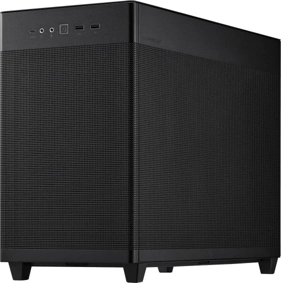 Kasë ASUS AP201 PRIME TG Mini Tower e Zezë