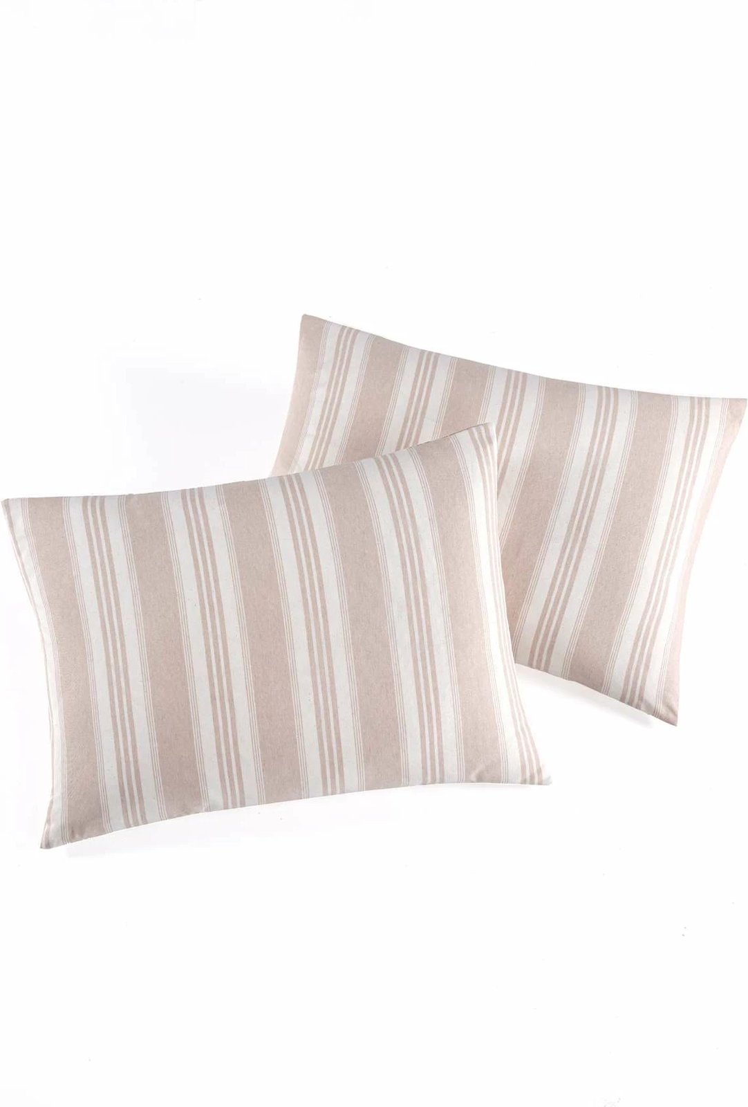 Set këllëfësh jastëku (2 copë), L'essentiel, Soft Line, bezhë