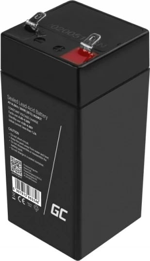 Battery industriale Green Cell AGM37, 4000 mAh, 4 V, e zezë
