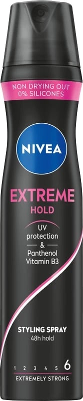 Sprej për flokë Nivea Extreme Hold për femra, 250ml