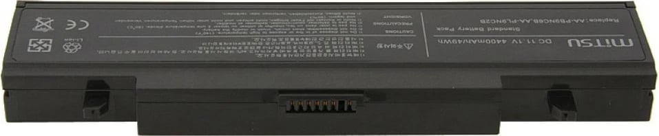 Bateri laptop Mitsu për Samsung R460, R519, 4400 mAh, 11.1V, e zezë
