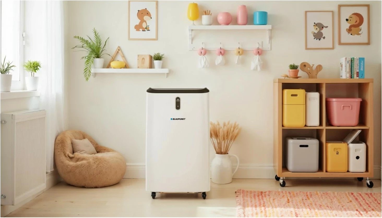 Kondicioner dyshemeje Blaupunkt ACP616, 55m², Wi-Fi, i bardhë