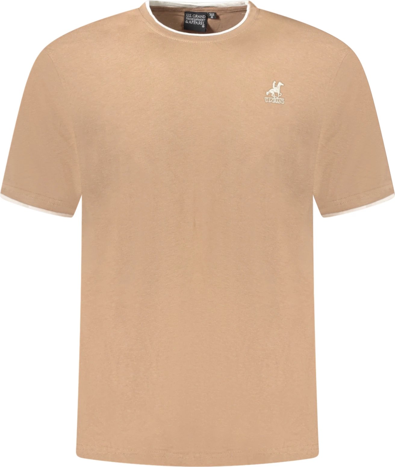 Maicë për meshkuj U.S. GRAND POLO, kafe