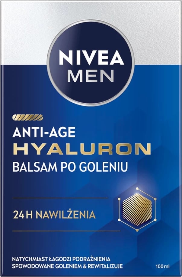 Balsam pas rrojës për meshkuj Nivea Hyaluron Anti-Wrinkle, 100ml