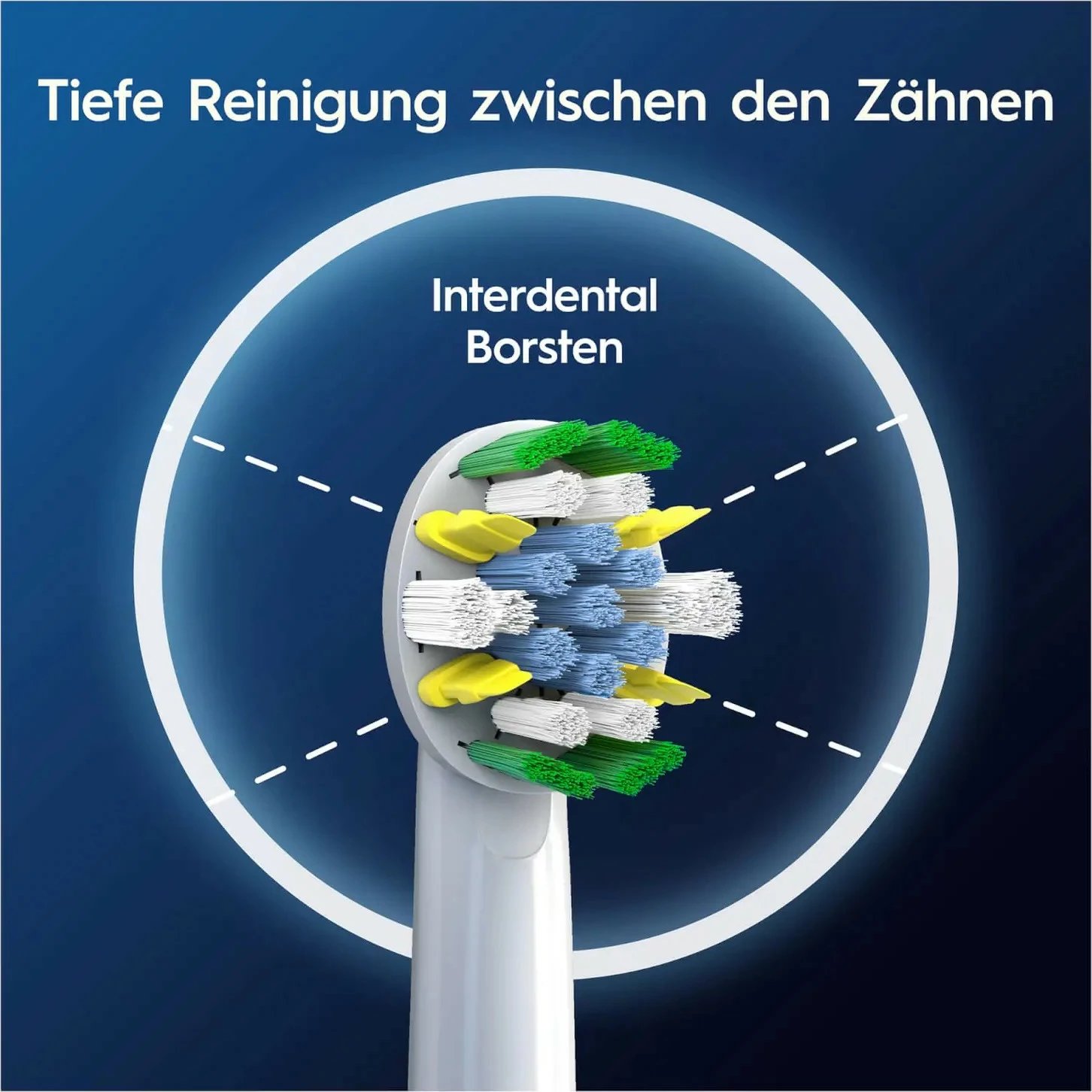 Koka zëvendësuese Oral-B Deep Cleaning 6 copë, e bardhë