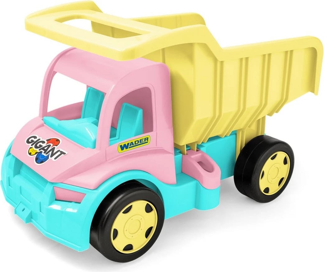 Kamion lodër Wader Gigant Dump Truck 65020, plastikë, rozë-krem