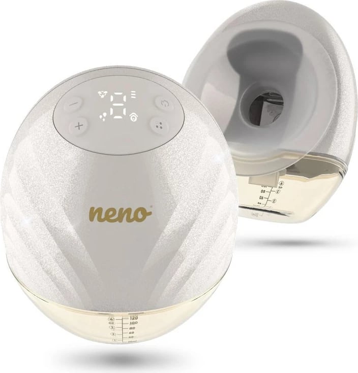 Pompa elektronike për gjidhënie neno PERLA TWIN, set prej 2 copë, me ekran LCD, pa BPA