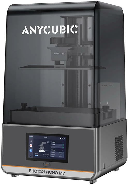 Printer 3D Anycubic Photon Mono M7, LCD, 14K, Hapësirë pune 223x126x230 mm, i zi