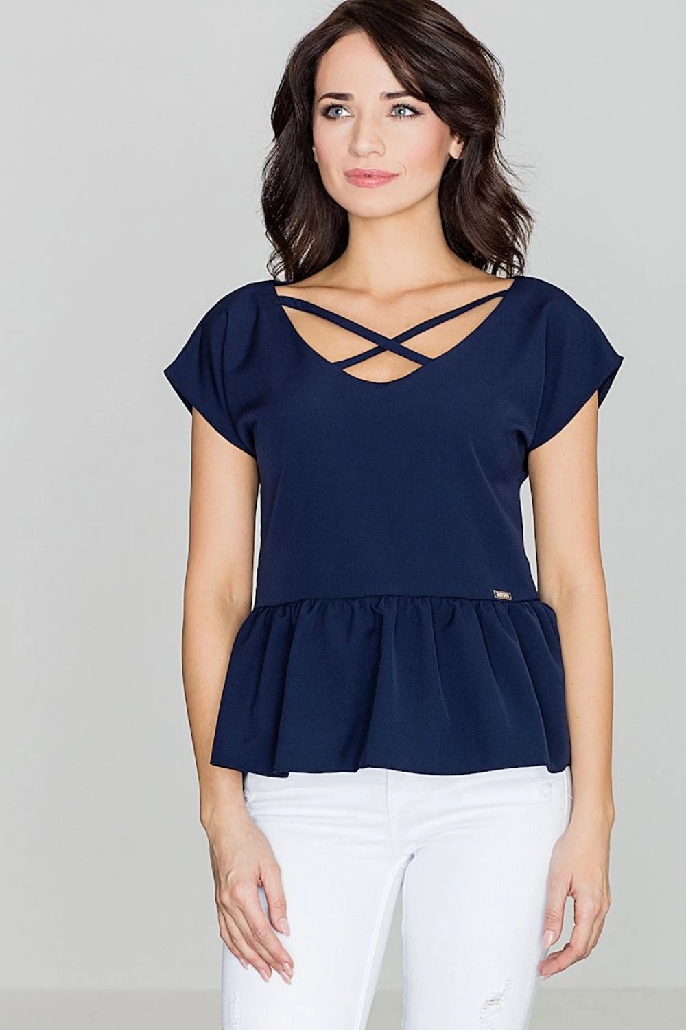 Bluzë për femra Lenitif 114306, blu e errët