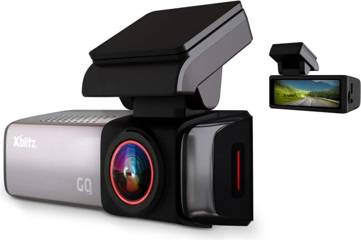 Kamerë veture Xblitz GO3, 2K Ultra HD, ekran 2", kënd 140°, e zezë