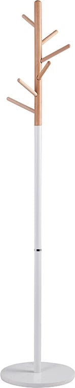 Stendë për pallto Marianna metal bardhë-natyrale D37x169cm