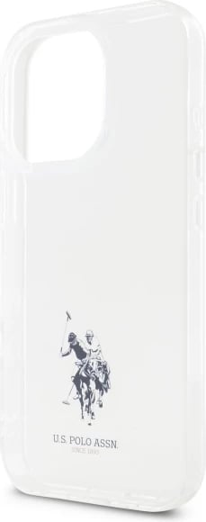Mbështjellës U.S. Polo Assn. USHCP15XUSMT për iPhone 15 Pro Max 6.7", Transparent