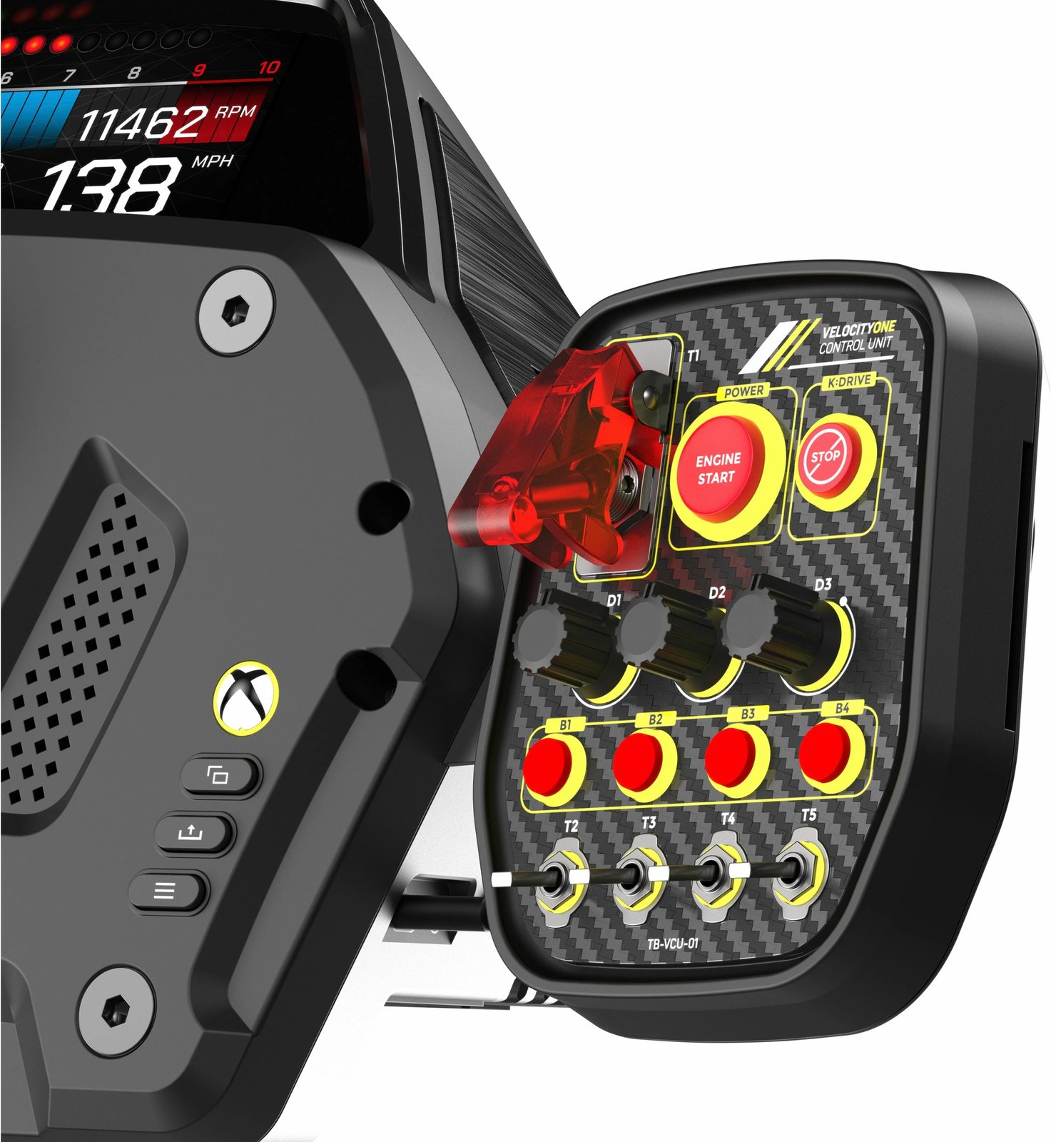 Set timoni e pedale Turtle Beach VelocityOne, PC, Xbox One, Xbox Series S/X, i zi