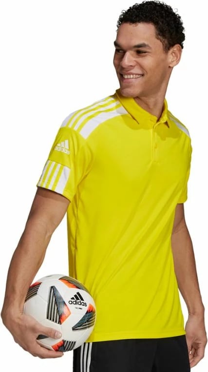 Polo për Meshkuj Adidas Squadra 21, e verdhë
