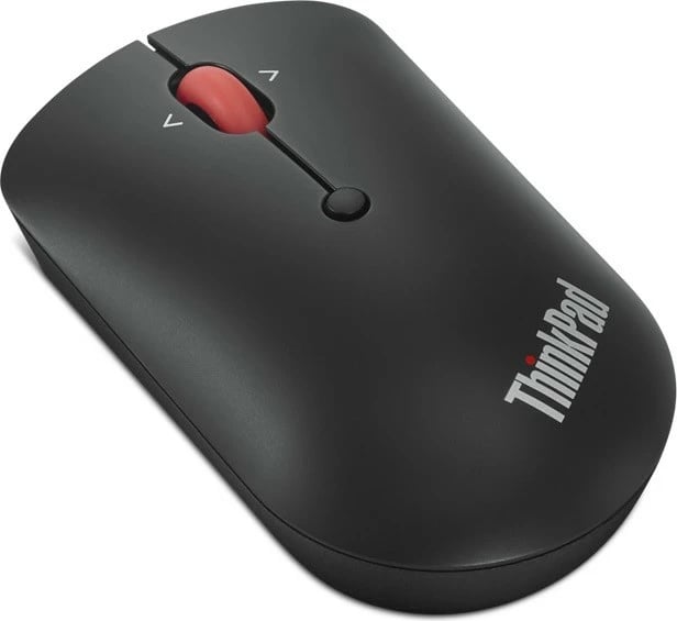 Maus Lenovo ThinkPad USB-C Wireless Compact 4Y51D20848, i zi me të kuqe