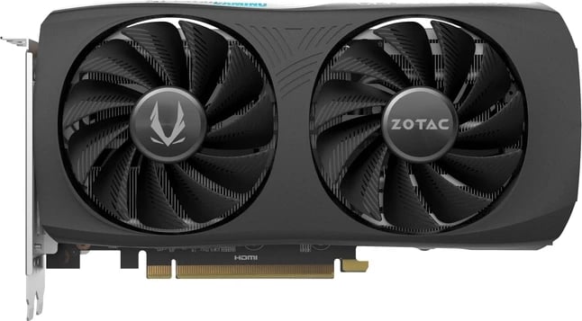 Kartelë grafike ZOTAC RTX 4070 SUPER TWIN EDGE, e zezë
