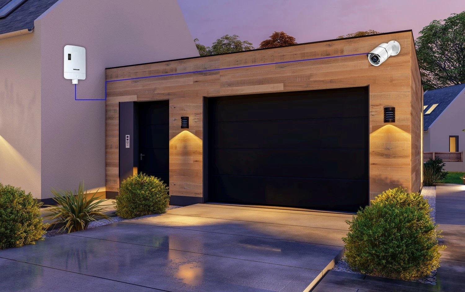 Switch Intellinet 509220, 5 porte Gigabit, POE++, jashtëm