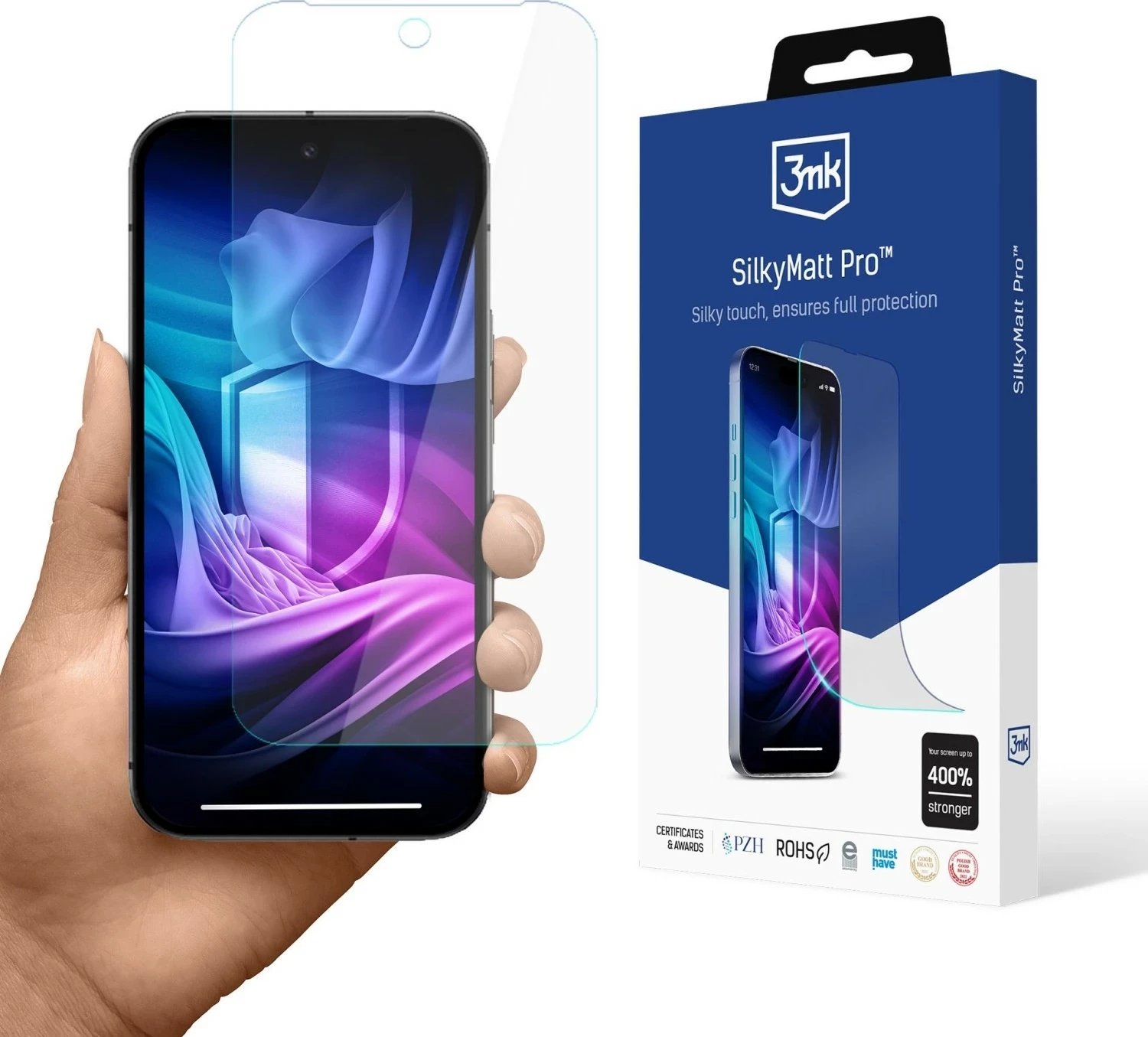 Folie mbrojtëse 3MK Silky Matt Pro Google Pixel 9A, transparente