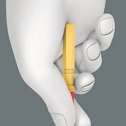 Set veglash Wera 05006617001, 26 copa, kasë bartëse, e zezë