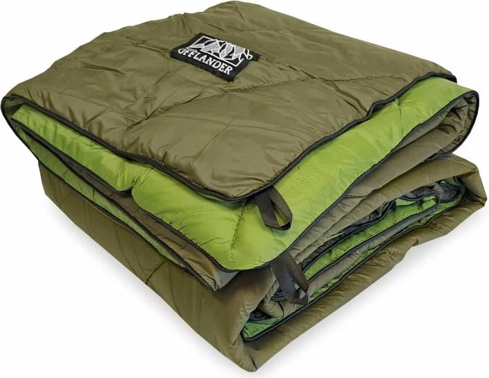 Batani për kamping Offlander, 200x140, për meshkuj dhe femra, ngjyrë jeshile