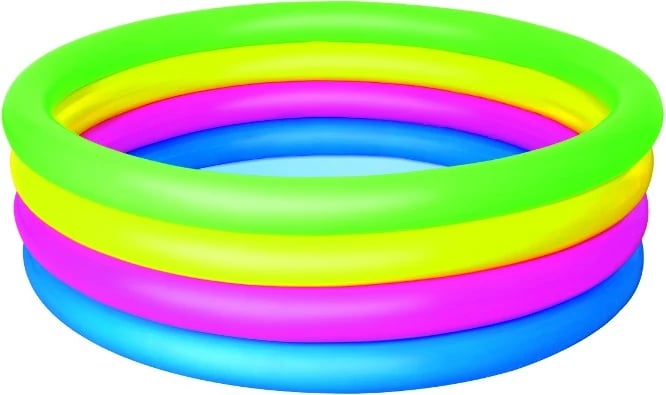 Pishinë e fryrë, Bestway, 157x46 cm, 522 L, PVC, shumëngjyrëshe