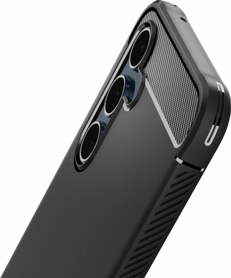 Mbështjellës Spigen Rugged Armor për Samsung Galaxy A55 5G, i zi