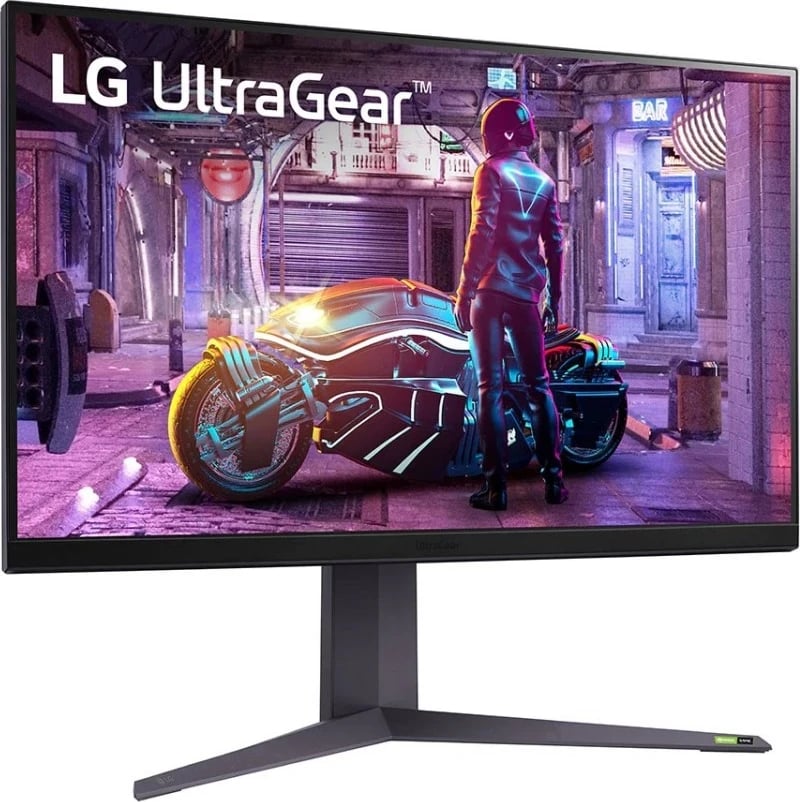 Monitor LG 32GQ850-B, 31.5", IPS, QHD, 240 Hz, HDR, e zezë