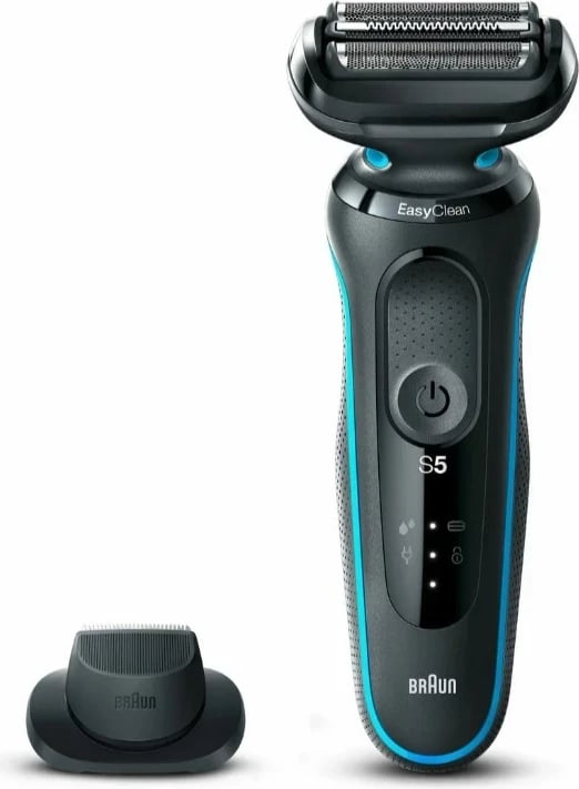 Makinë rroje Braun Series 5 51-M1200s, e zezë, blu Makinë rroje Braun Series 5 51-M1200s, e zezë, blu