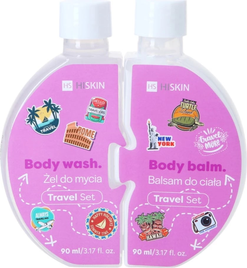 Set trupor për femra HiSkin Puzzle Travel 2x90ml