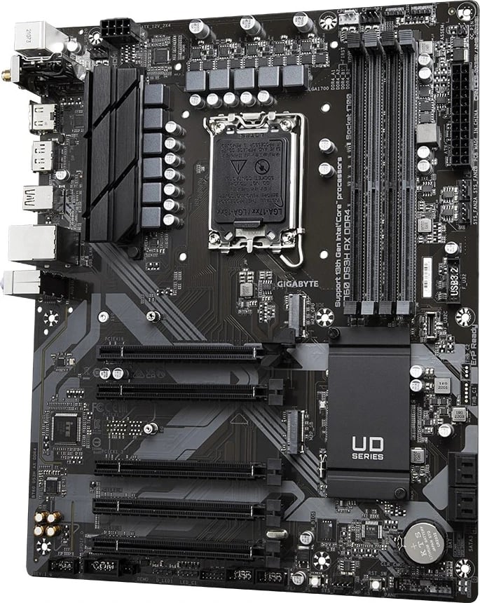 Pllakë amë Gigabyte B760 DS3H AX DDR4, Intel B760 Express LGA 1700 ATX