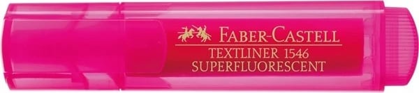 Marker tekstesh Faber-Castell TEXTLINER 1546, 1 mm, rozë