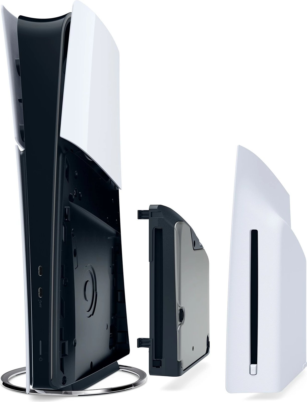 Konsolë Sony PlayStation 5 Slim, 1TB, e zezë dhe e bardhë